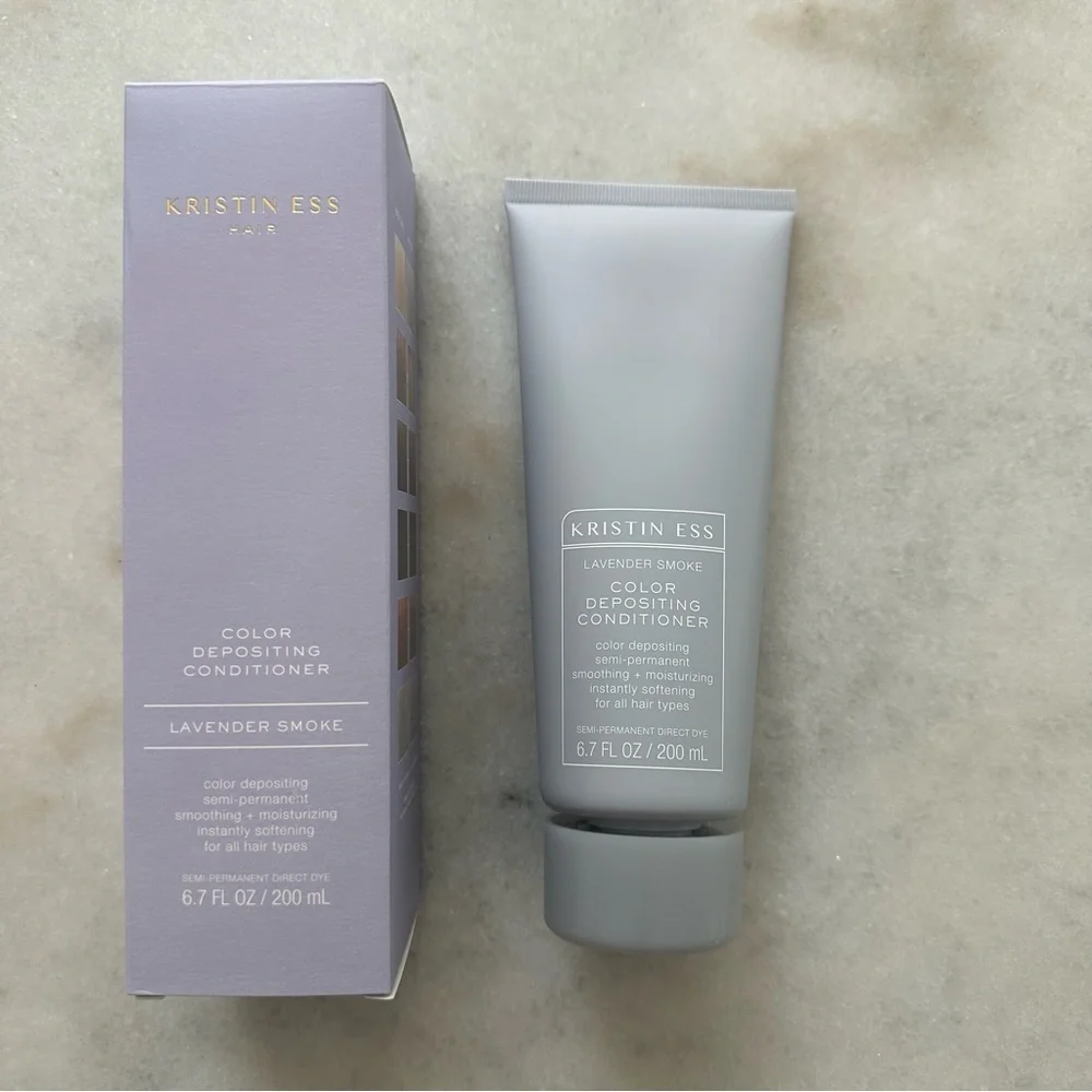Kristin Ess Hair Color Depositing Conditioner Lavender Smoke